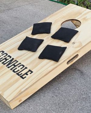Juego De Cornhole Con 10 Costales Incluidos 2 Tableros.