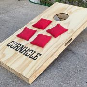 Juego De Cornhole Con 12 Costales Incluidos 2 Tableros.