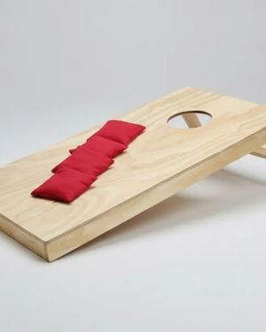Juego De Cornhole Con 10 Costales Incluidos 2 Tableros.