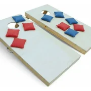Juego De Cornhole Con 12 Costales Incluidos 2 Tableros.