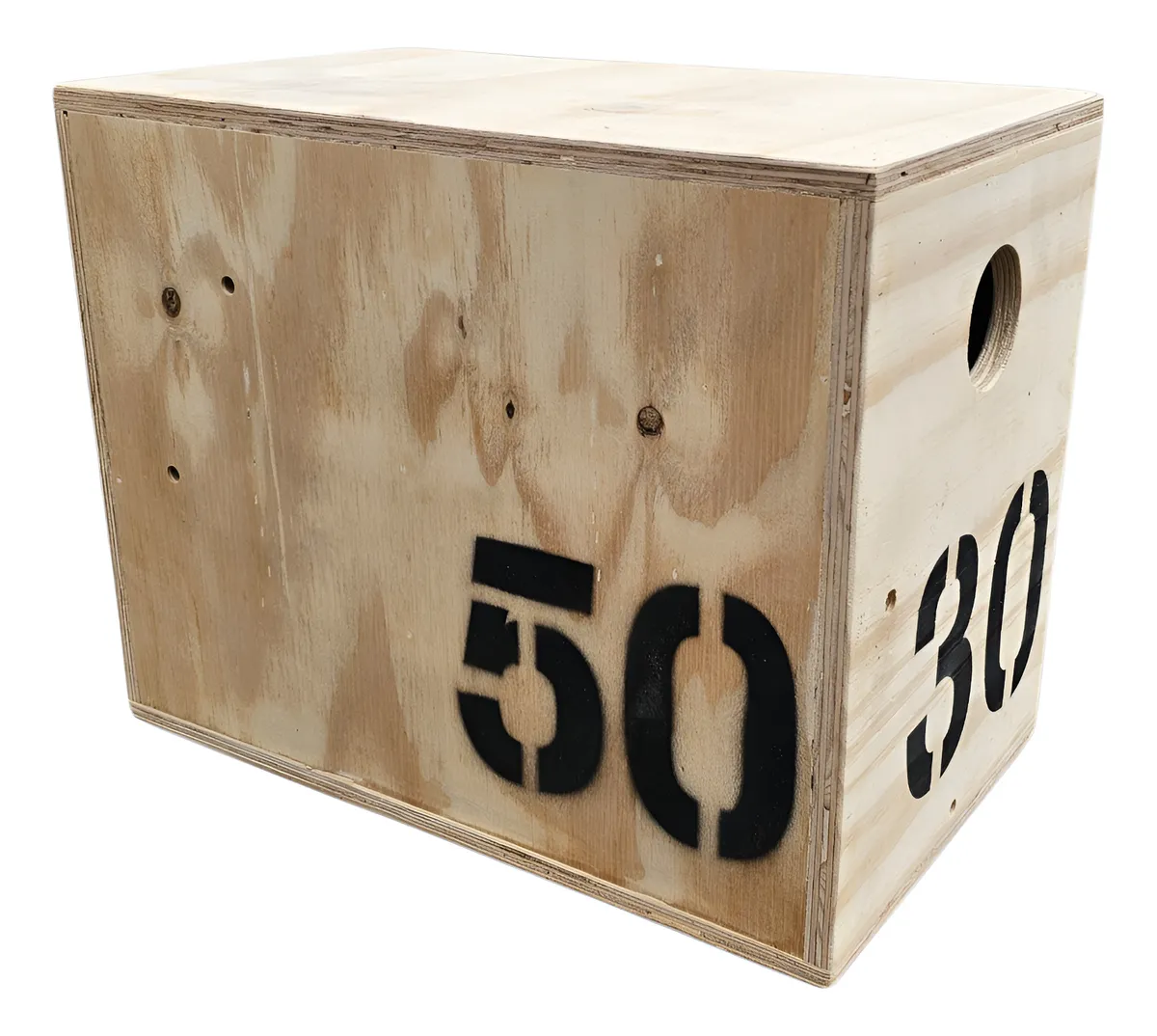 Caja De Madera Para Saltos Box Jump Cajón Pliométrico Armado