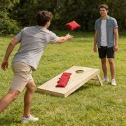 Juego De Cornhole Con 12 Costales Incluidos 2 Tableros.